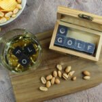 Personalised 'You're The Best By Par' Golf Themed Whisky Glass Tumbler & Whisky Stones Gift Set - Image 5