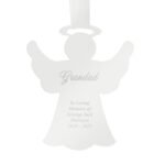 Personalised Any Message Hanging Acrylic Angel Shaped Decoration - Image 7