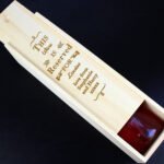 Personalised 'Reserved For' Wooden Wine Bottle Gift Box - Image 3