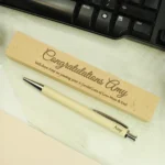 Personalised Any Message Wooden Pen & Gift Box Set - Image 2