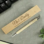 Personalised Any Message Wooden Pen & Gift Box Set - Image 8