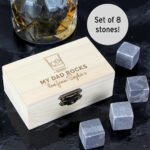 Personalised On The Rocks Whisky Cooling Stones + Storage Box - Image 2