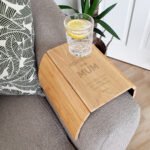 Personalised 'Reserved For...' Wooden Sofa Tray - Image 2
