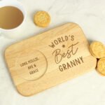 Personalised 'World's Best' Wooden Coaster Tray