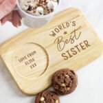 Personalised 'World's Best' Wooden Coaster Tray - Image 3