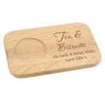 Personalised Any Message Wooden Coaster Tray - Image 10