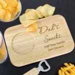 Personalised Any Message Wooden Coaster Tray - Image 5