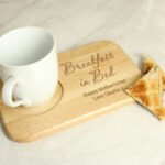 Personalised Any Message Wooden Coaster Tray - Image 7