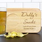 Personalised Any Message Wooden Coaster Tray - Image 9