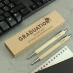 Personalised 'Graduation' Wooden Pen & Pencil Set - Image 3