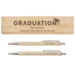 Personalised 'Graduation' Wooden Pen & Pencil Set - Image 6