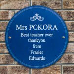 Personalised Any Message Heritage Plastic Plaque - Image 5