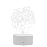 Personalised Name Gaming Controller Design LED Colour Changing Night Light - Image 8
