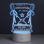 Personalised Trophy Design LED Colour Changing Night Light - Image 2