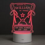 Personalised Trophy Design LED Colour Changing Night Light - Image 4