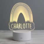 Personalised Rainbow Design LED Colour Changing Night Light - Image 8