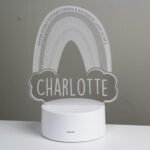 Personalised Rainbow Design LED Colour Changing Night Light - Image 9