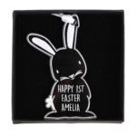 Personalised Easter Bunny Shaped Hanging Acrylic Decoration - Image 6