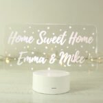 Personalised Any Message Polka Dot Design LED Colour Changing Night Light - Image 5