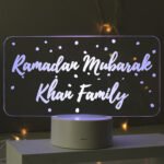 Personalised Any Message Polka Dot Design LED Colour Changing Night Light - Image 6