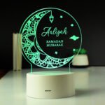 Personalised Any Message Eid & Ramadan LED Colour Changing Light
