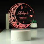 Personalised Any Message Eid & Ramadan LED Colour Changing Light - Image 4