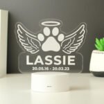 Personalised Pet Memorial Colour Changing LED Light - Image 7