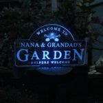 Personalised Garden Sign Design Outdoor LED Colour Changing Solar Light - Image 6