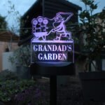 Personalised Gnome Design Outdoor LED Colour Changing Solar Light - Image 10