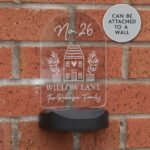 Personalised House Design Outdoor LED Colour Changing Solar Light - Image 10