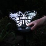 Personalised Butterfly Shaped Colour Changing LED Solar Light - Image 6