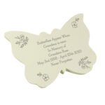 Personalised Floral Design Memorial Resin Butterfly Graveside/Garden Ornament - Image 7