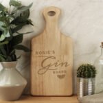 Personalised 'Gin Board' Wooden Paddle Board - Image 5
