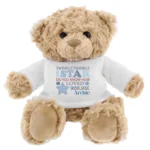 Personalised Blue ‘Twinkle Twinkle Little Star’ Plush Teddy Bear - Image 3