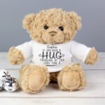 Personalised 'If You Need A Hug' Plush Teddy Bear - Image 2