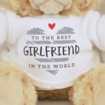 Personalised Scribble Heart Design Plush Teddy Bear - Image 2