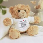 Personalised Scribble Heart Design Plush Teddy Bear - Image 5