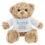 Personalised Blue Name & Message Plush Teddy Bear - Image 5