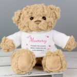 Personalised Pink Name & Message Plush Teddy Bear - Image 3