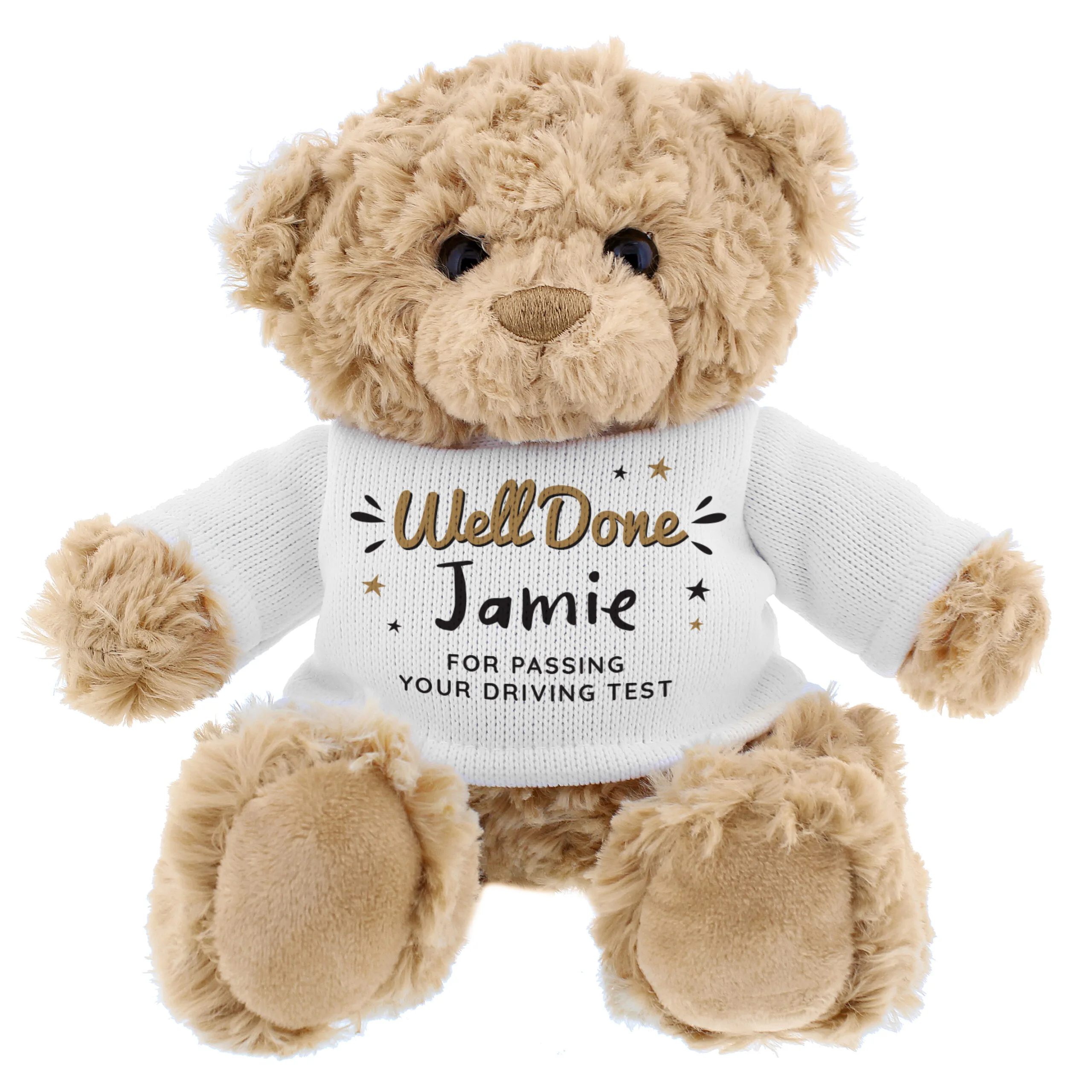 Personalised 'Well Done' Plush Teddy Bear - Image 4