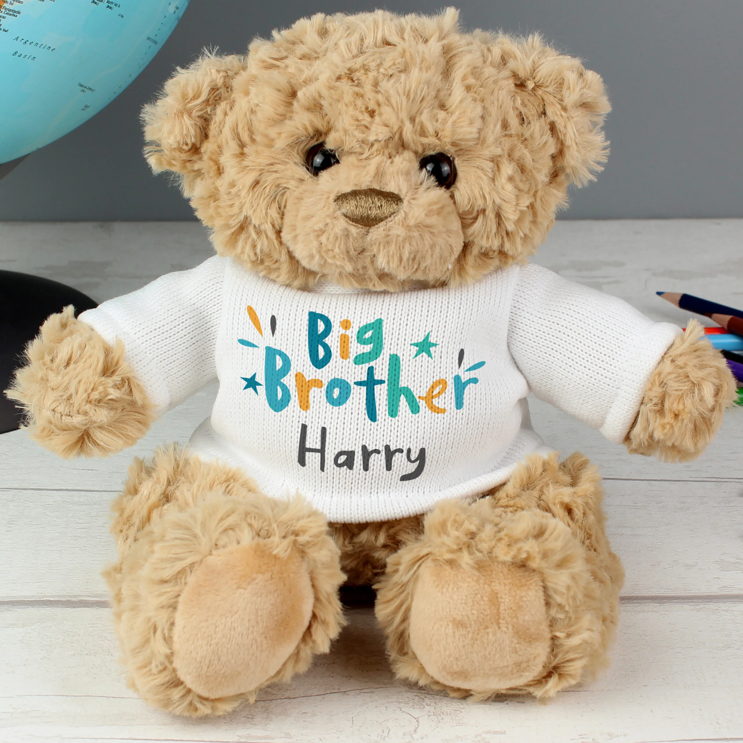 Personalised 'Big Brother' Plush Teddy Bear - Image 2