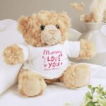 Personalised 'I Love You' Hearts Design Plush Teddy Bear - Image 5