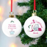 Personalised Me to You 'My 1st Christmas' Ceramic Bauble