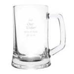Personalised Any Message Pint Stern Glass Tankard - Image 5
