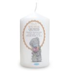Personalised Me to You Flowers Female Pillar Candle - Image 2