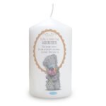 Personalised Me to You Flowers Female Pillar Candle - Image 4