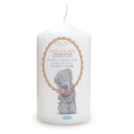 Personalised Me to You Flowers Female Pillar Candle - Image 5