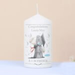 Personalised Me to You Graduation Pillar Candle