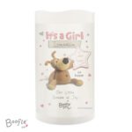 Personalised Boofle 'It's a Girl' Night Light LED Pillar-Candle - Image 3