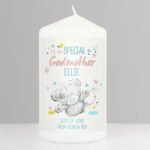 Personalised Me to You 'To My Special Godmother' Pillar Candle